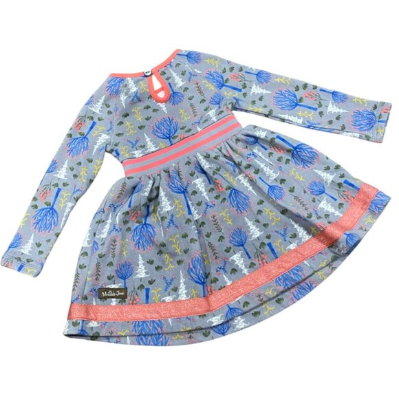 Matilda Jane Around Town Make Believe Fleece Dress Size 2T - Picture 3 of 5